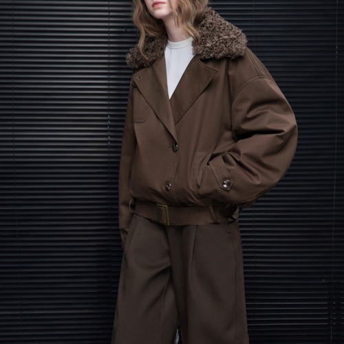 ボアカラージャケット ・20415