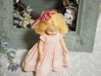 ギンガムチェック・ハートリボン　「Nancy Ann Story Book Doll」（アイ溶け・まつ毛なし） 画像4