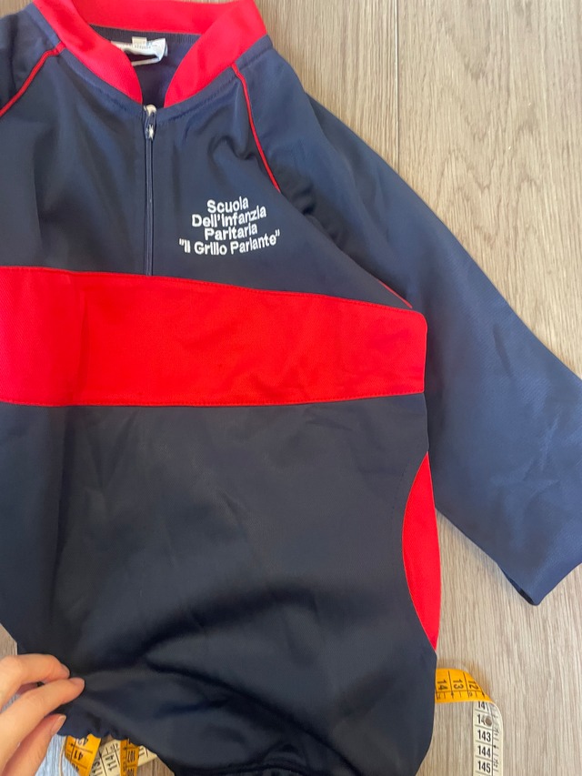 Kids EURO half zip jacket