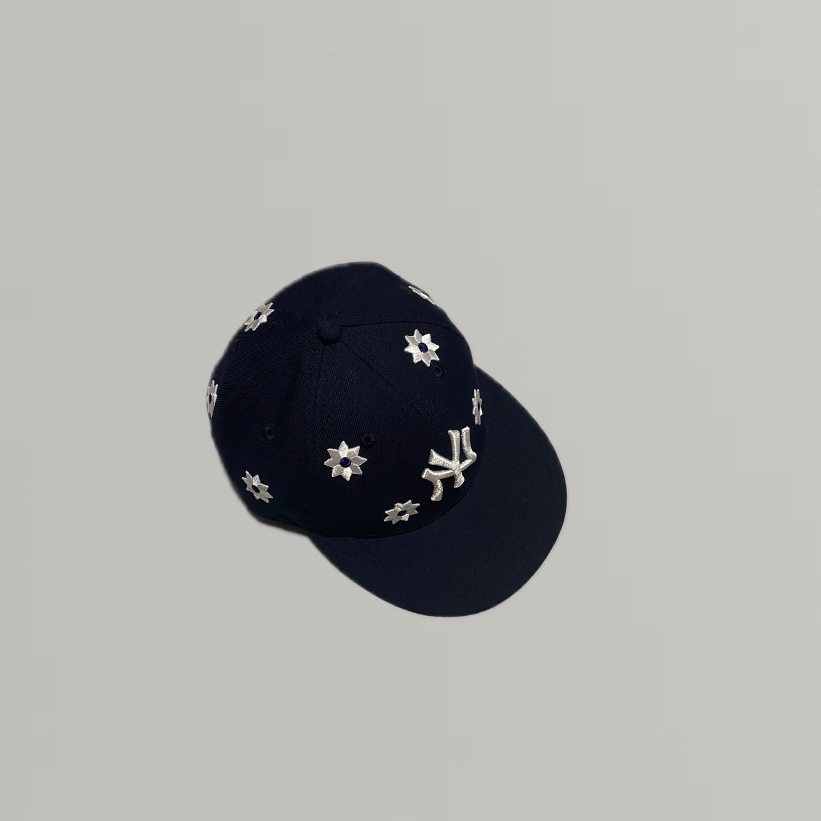 nickgear 3D Flower Cap Black