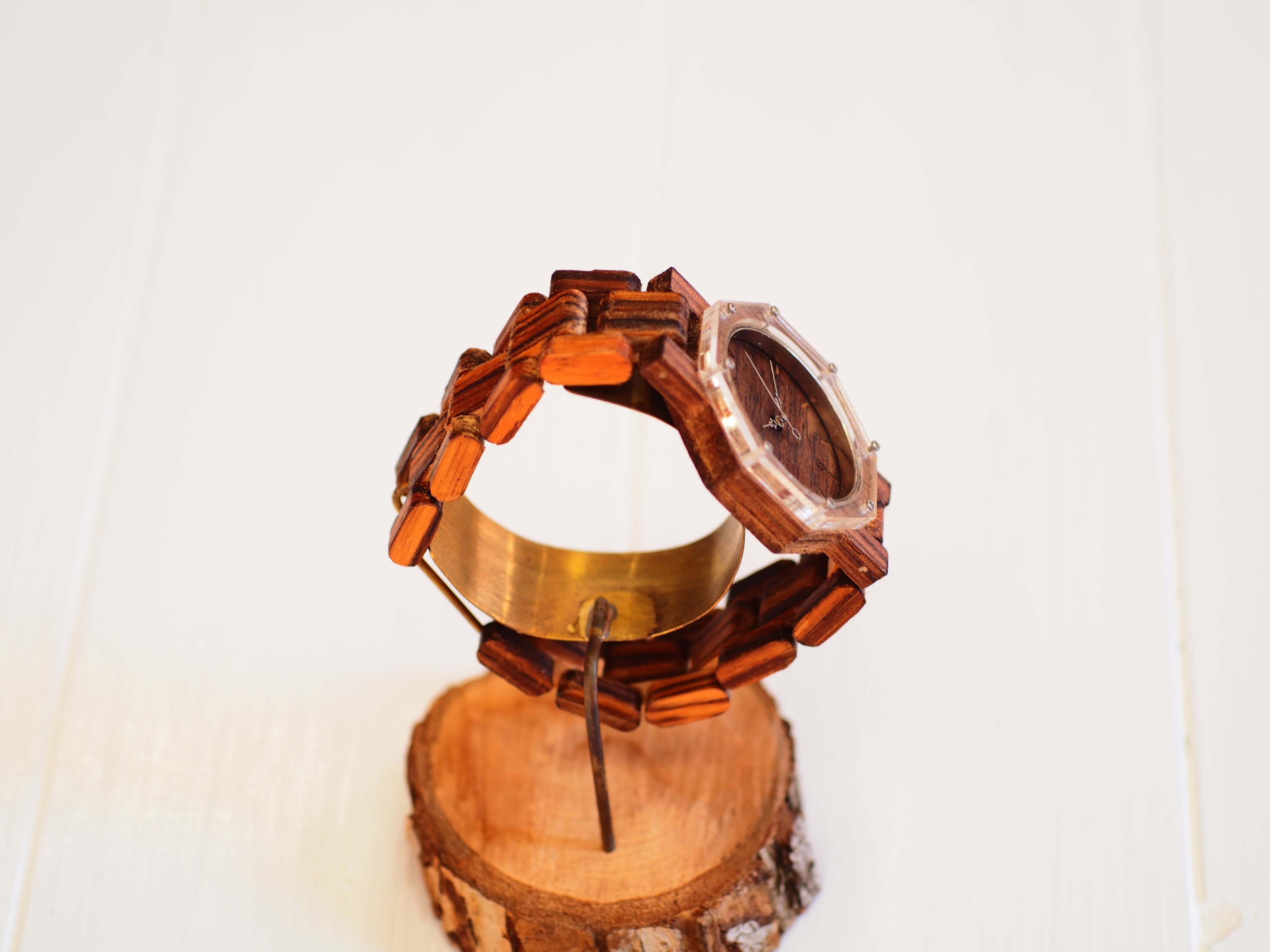 八角形の腕時計(引っ掛けバックルタイプ） | ATELIER SAZANCA