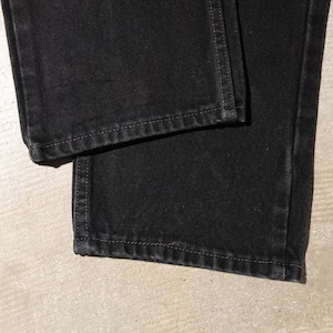 極美品 36×30 USA 96年 Levi’s 505 サルファー ブラック デニムパンツ