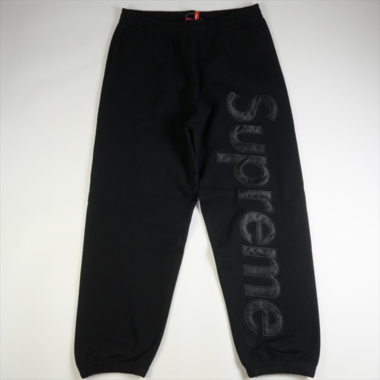 Size【L】 SUPREME シュプリーム 23AW Satin Applique Sweatpant Black 
