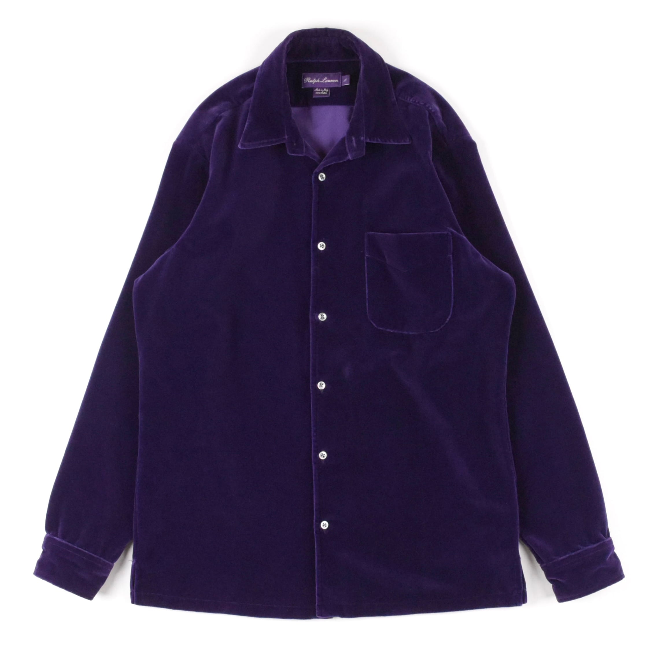 M 90s Ralph Lauren Shirt IMPORTED SILK 紫 90s Polo Ralph Lauren Shirt IMPORTED SILK / XL | yowakeup