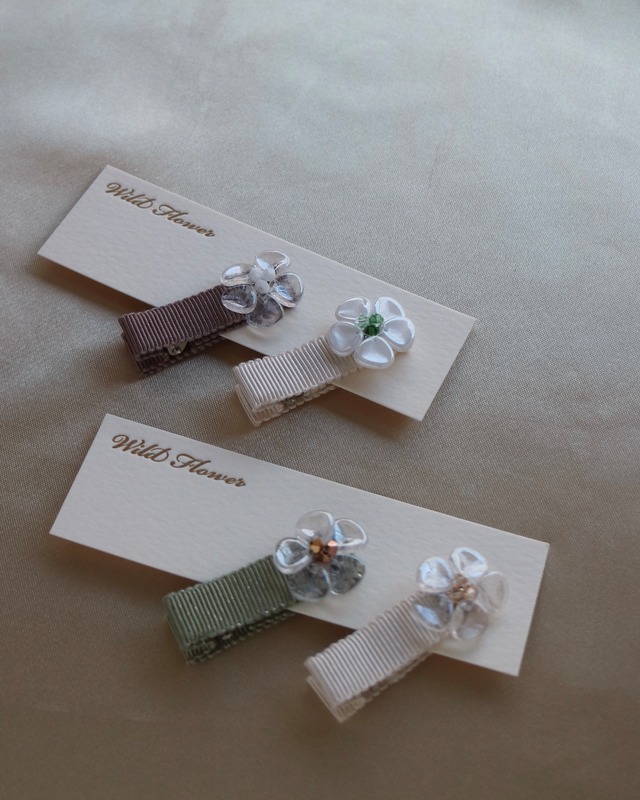 kids hair clip flower