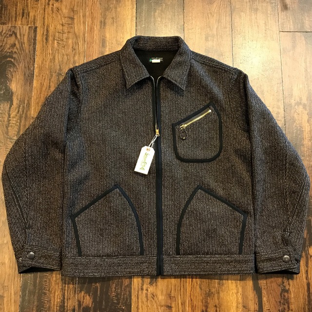 シュガーケーン ビーチクロス ノーカラー ジャケット SC14285 119  