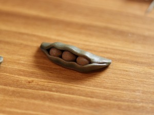 丹波焼 箸置き 枝豆