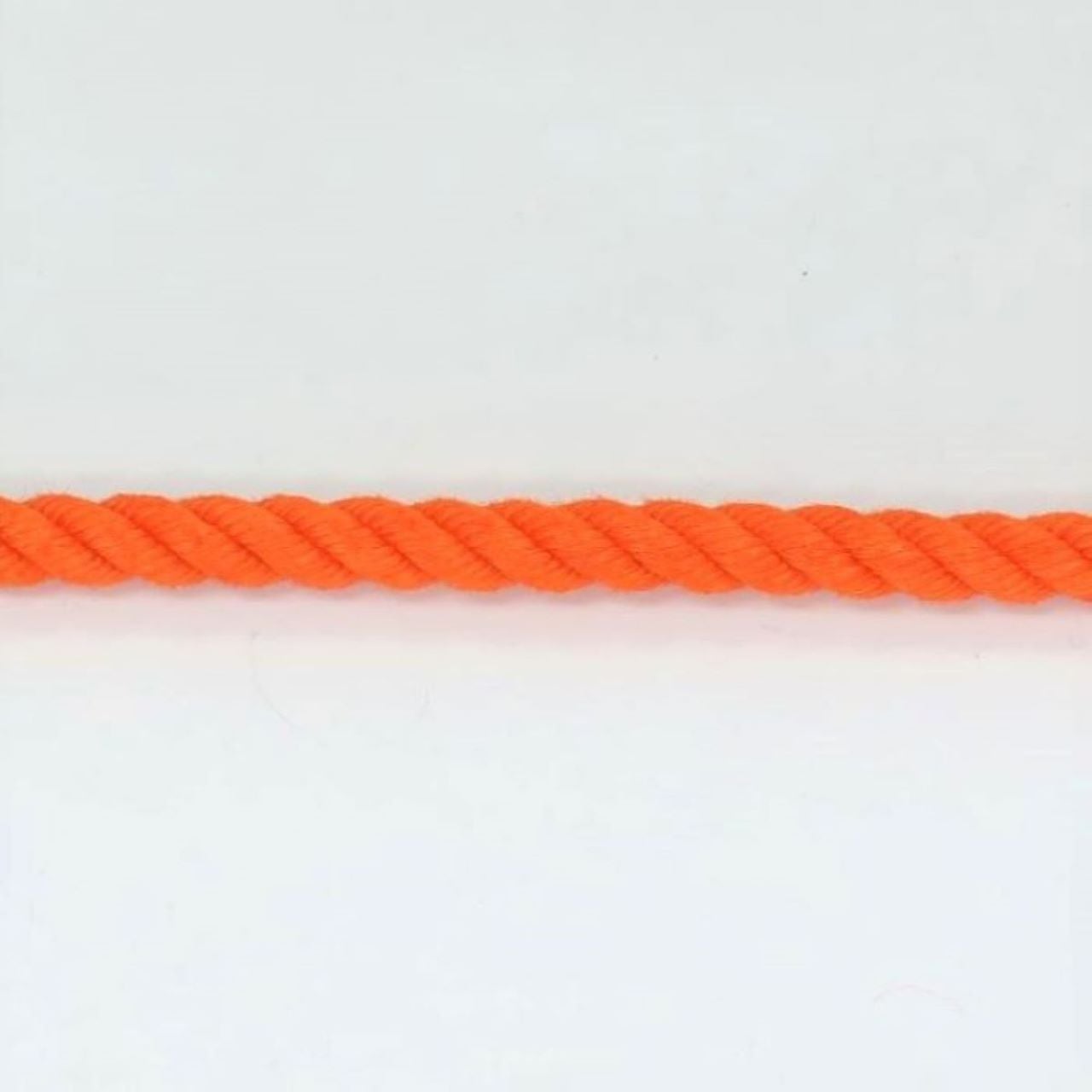 クレモナロープ オレンジ 8mm 【1m単位の販売 和太鼓 締太鼓 紐締