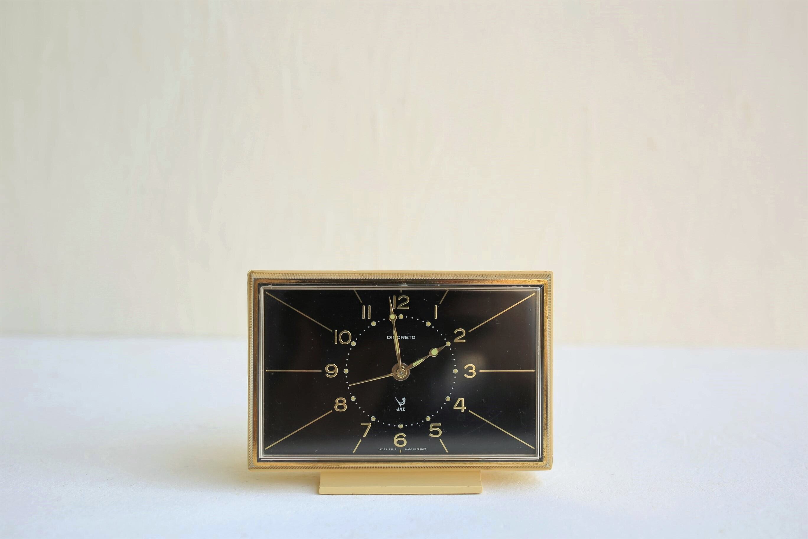 フランス アンティーク ヴィンテージ JAZ 目覚まし時計 『SILNIC』 N-03391