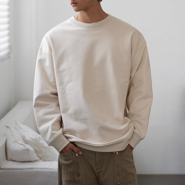 ドロップショルダースウェットプルオーバー vi1741