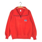 70s パタゴニア 白タグ ヴィンテージフリースジャケット オレンジ プルオーバー PATAGONIA アウトドア サイズL相当 古着 @DD0442