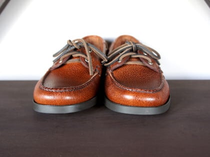 G.H BASS ジーエイチバス JETTYII 20320 Textured レザー TAN デッキ