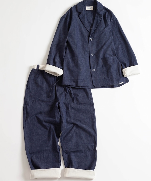 NOWHAW / P-S330-H "day"PAJAMA DENIM