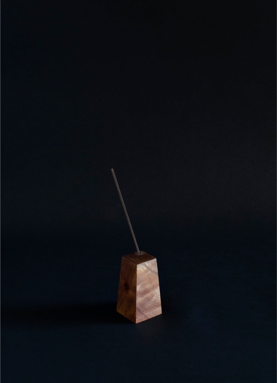 CUBE595 | Incense Holder <Wood>  5点セット