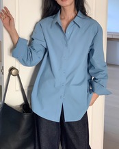 Regular collar loose Shirt	N1012