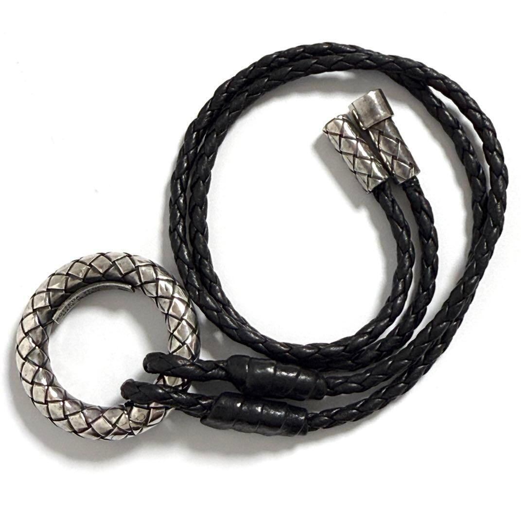 【人気】ボッテガヴェネタ　メンズ　イントレチャート　ペンダント　ネックレス 人気】ボッテガヴェネタ メンズ イントレチャート ペンダント