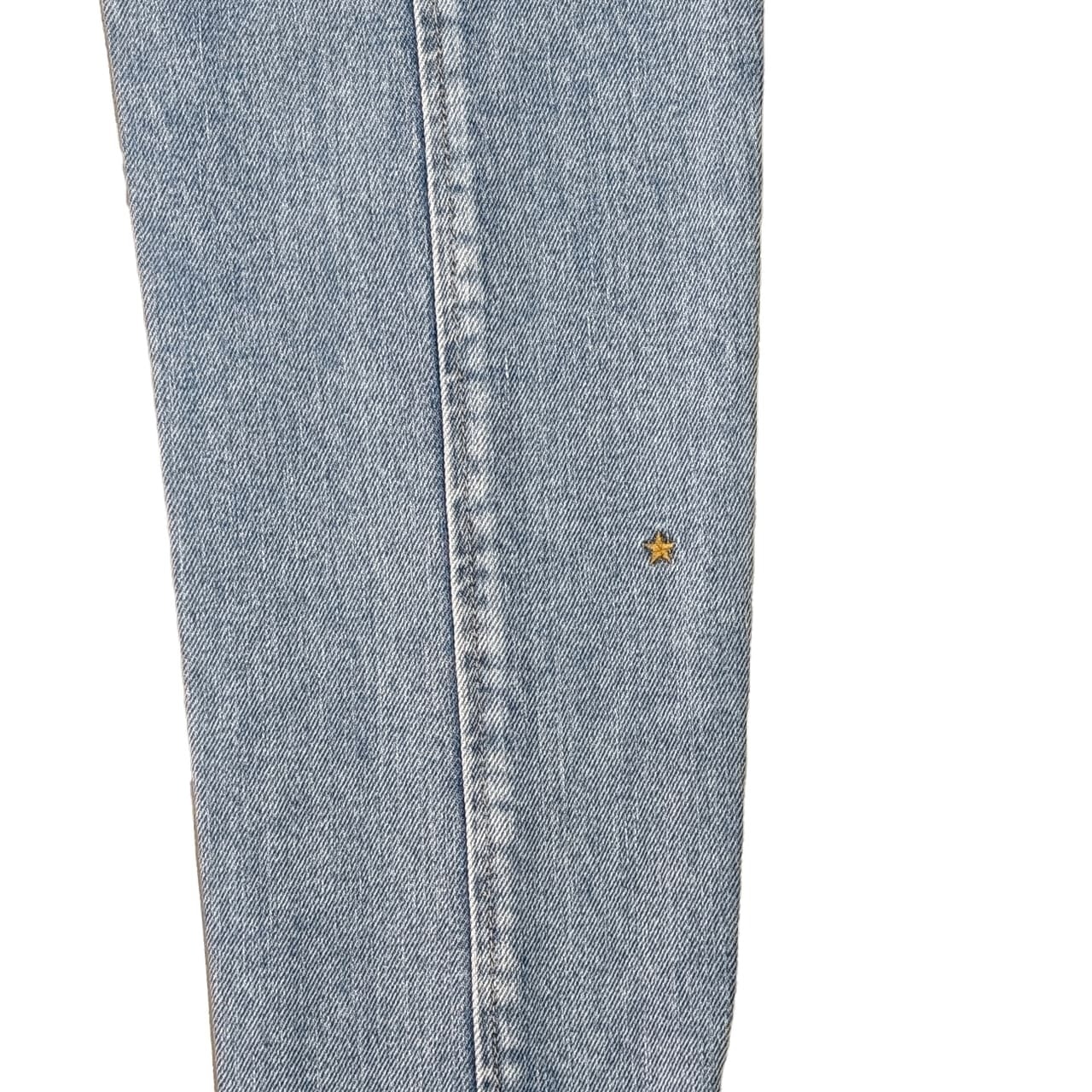 DENIM PANEL PANTS