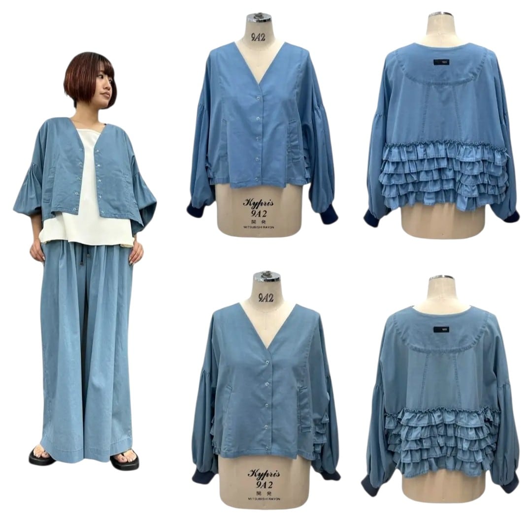 【新品･タグ付き】ayane アヤン 裏起毛 Vネックプルオーバー ayane】アヤン キーネックゆったりTシャツ 834619 | PARACHUTER
