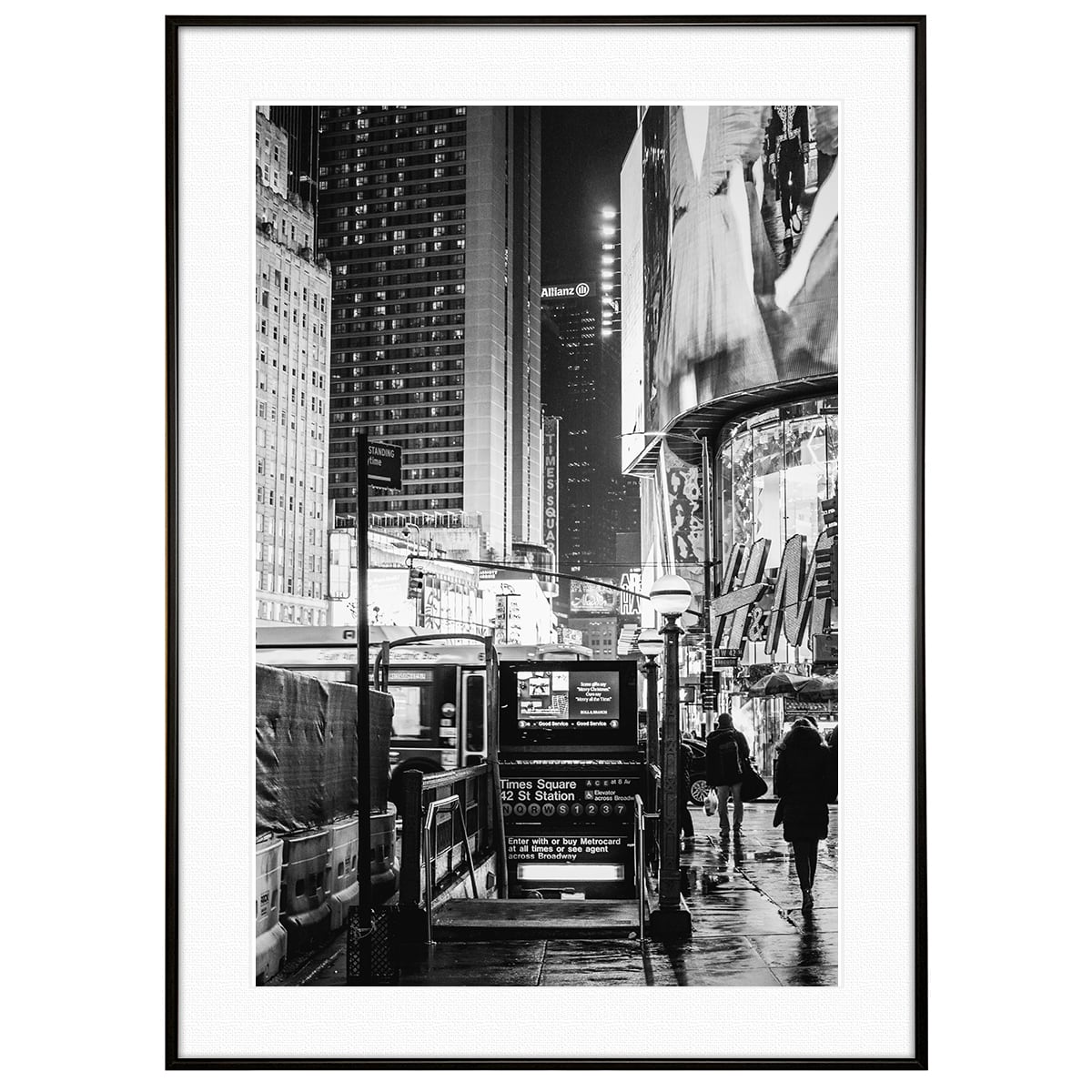 アメリカ写真 ニューヨーク タイムズ・スクエア インテリアアート