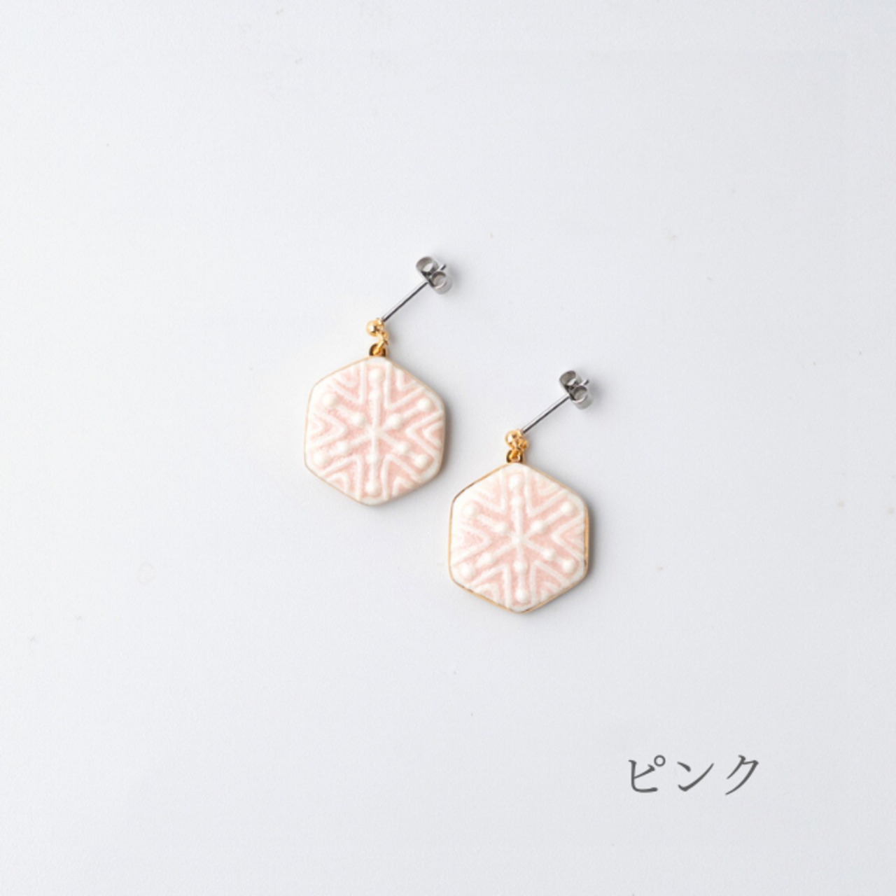 雪の結晶　ピアス/イヤリング