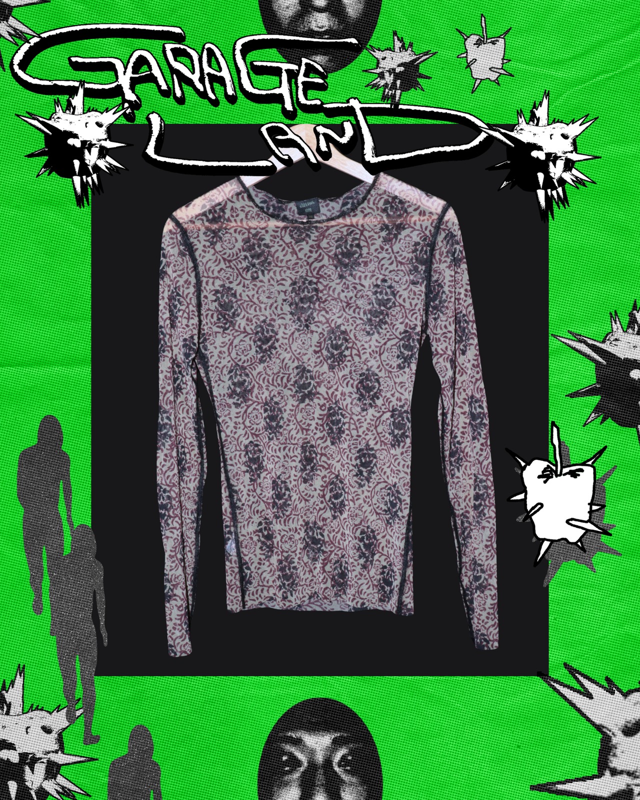 Jean Paul GAULTIER HOMME power-net Long sleeve