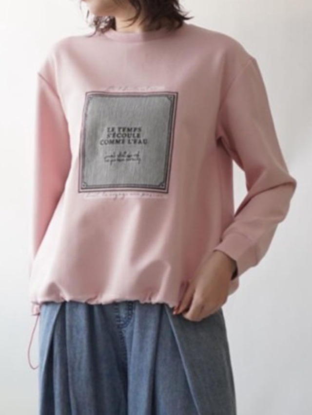 33℃　bc601702　ガクブチ刺繍バッチロゴポンチpo