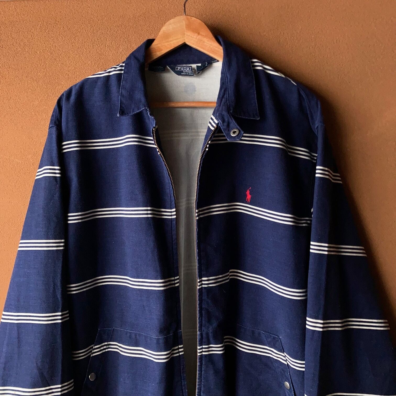 90's POLO by Ralph Lauren コットンスウィングトップ ボーダー USA製