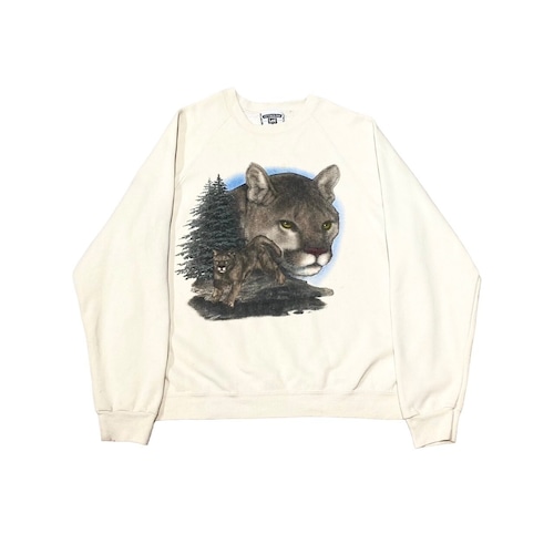 Lee - Animal Print Sweat Tops (size-XL) ¥11000+tax