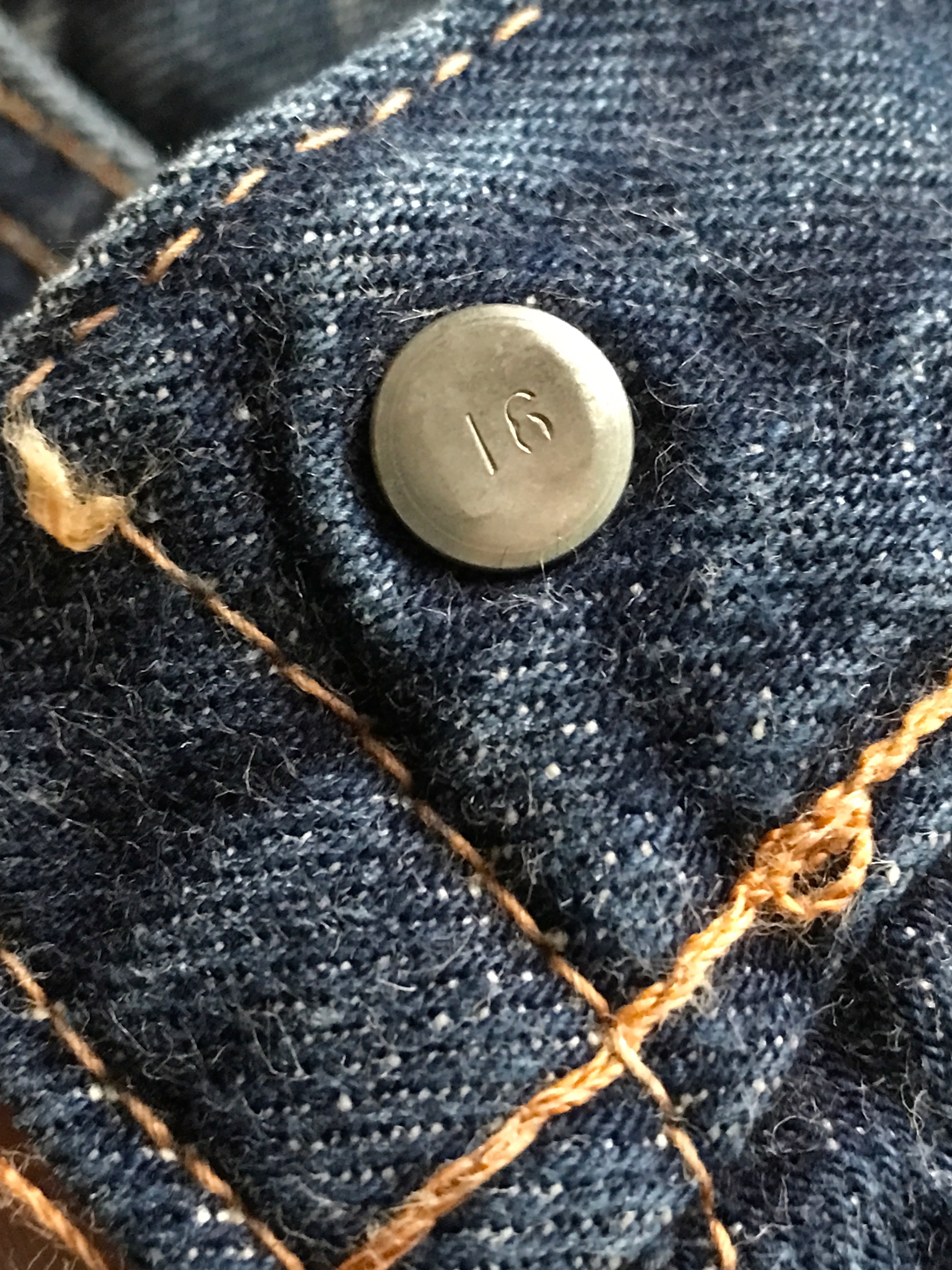60's Levi's 502 BIG-E ウエストシングル 濃紺 表記(29x33) 16ボタン