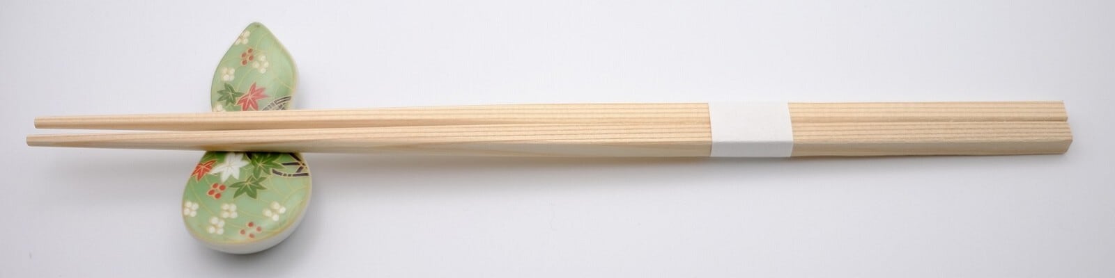 吉野[廣箸産]杉角箸みずき26cm 白帯巻き 1000膳 | 安間製箸