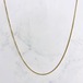 【14K-3-54】18inch 14K real gold chain necklace