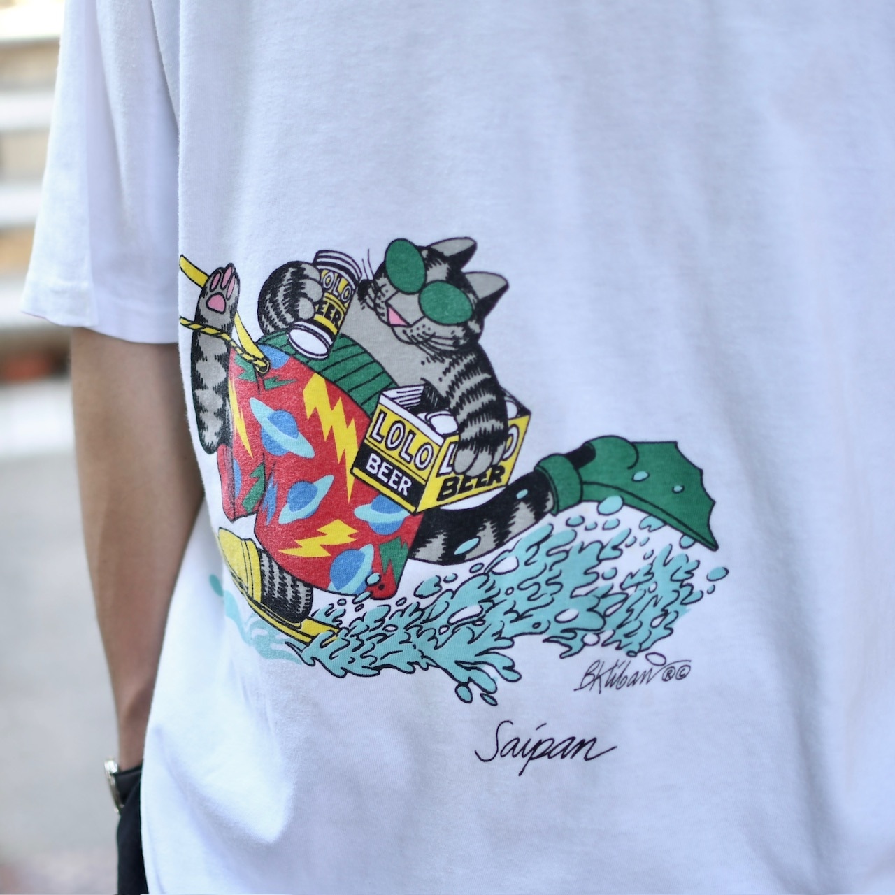 crazy shirt Kliban Cat print tee