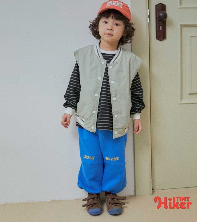 《送料無料》予約:トビー切り替えジョガーパンツ【TinyHiker】