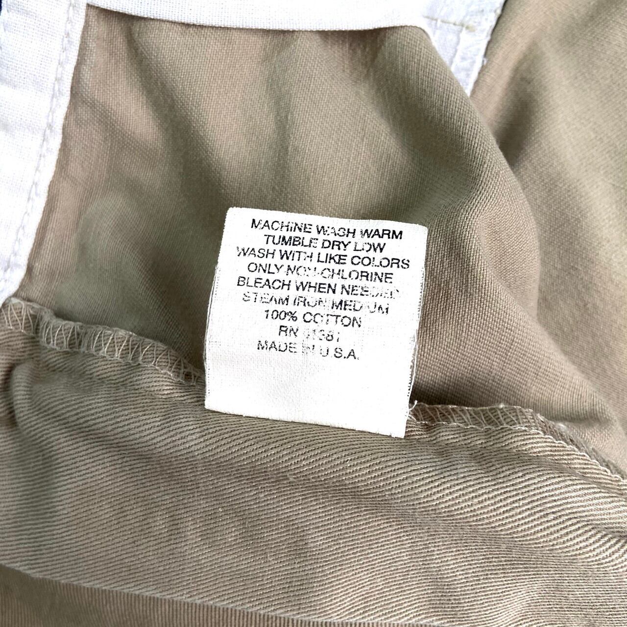 Polo Golf - ポロゴルフ ロゴワッペン ゴルフ タック チノショートパンツ W42 ベージュ POLO GOLF ビッグサイズ メンズ USA製 Ralph Lauren POLO GOLF ラルフローレン ポロゴルフ 2タック