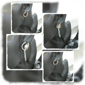 スウィング2wayピアス(G&S)