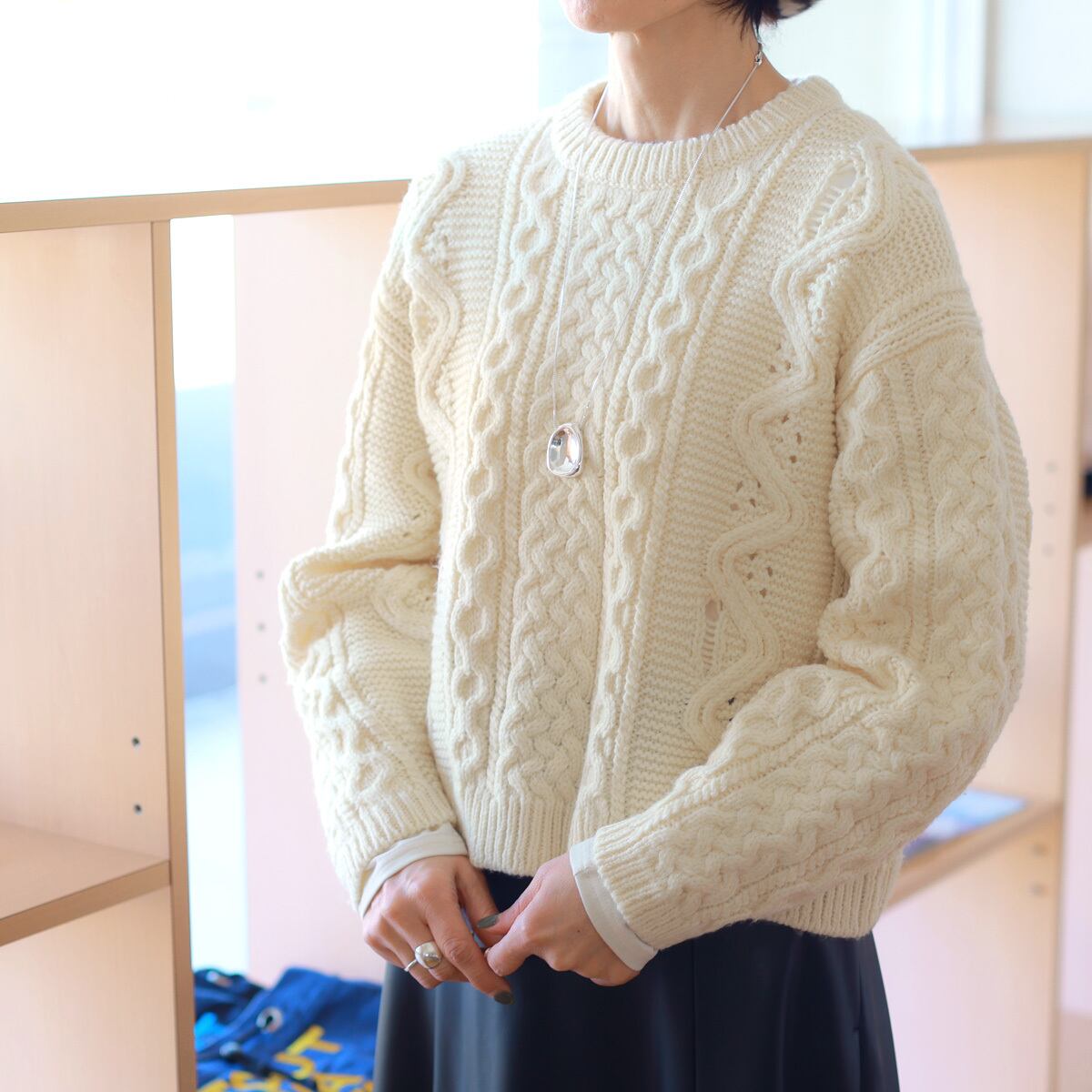 C.T.plage(シーティー・プラージュ) モダンアランニット