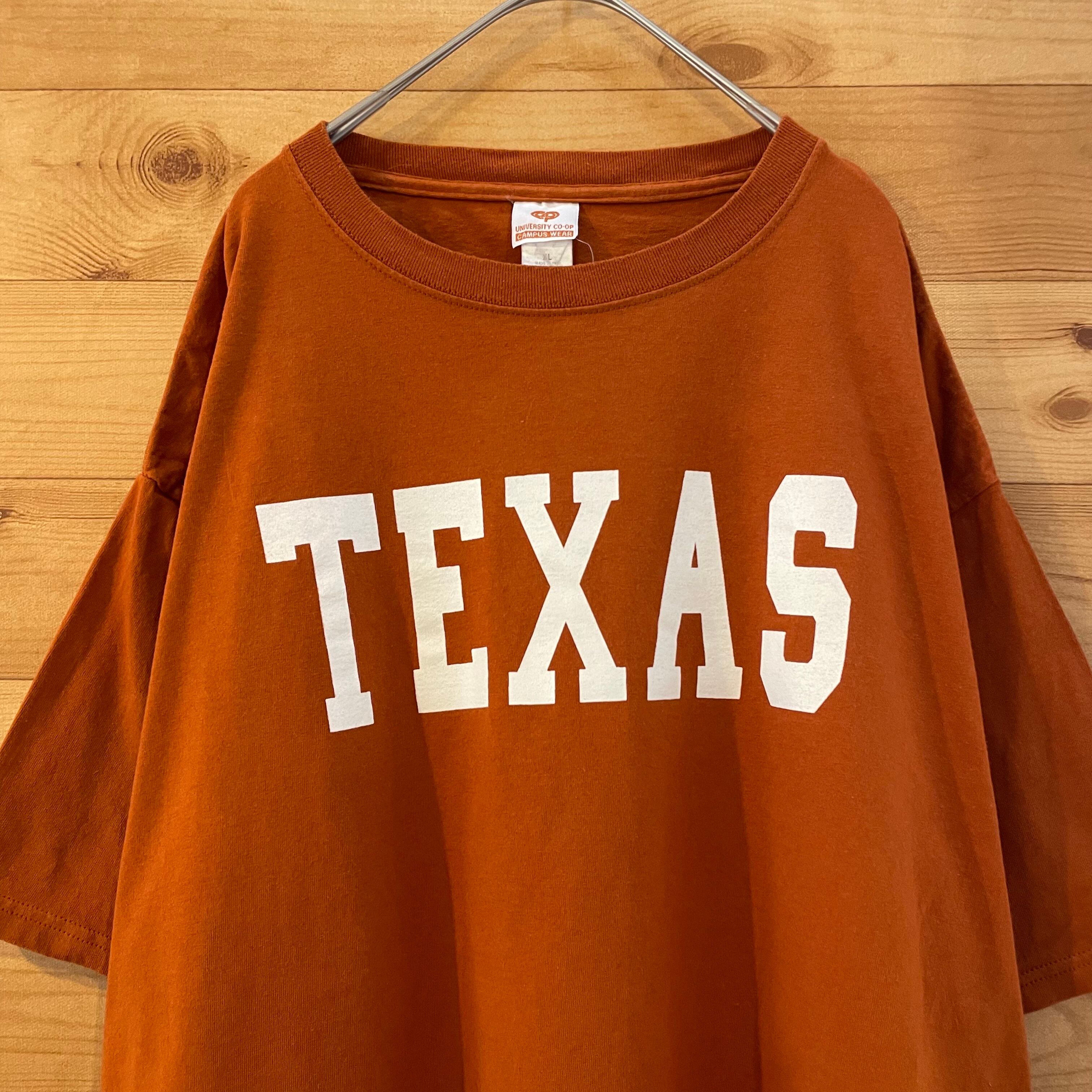 UNIVERSTIY COOP】カレッジ テキサス大学 ロゴ TEXAS Tシャツ XL