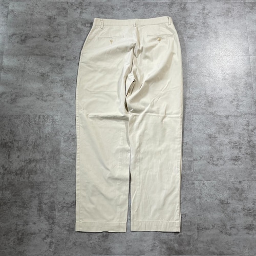 90-00s Ralph Lauren 33/30 ベージュチノパンツ 詳細写真3