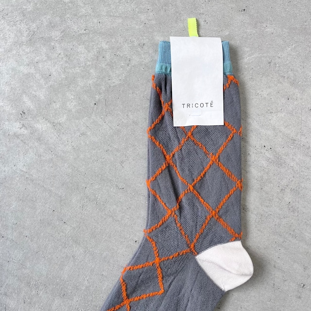 TRICOTÉ / 【Free size】diamond shape fluffy socks TR53SO049