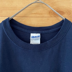 【GILDAN】England ロゴ 半袖 Tシャツ イギリス XL ビッグサイズ ネイビー US古着 アメリカ古着