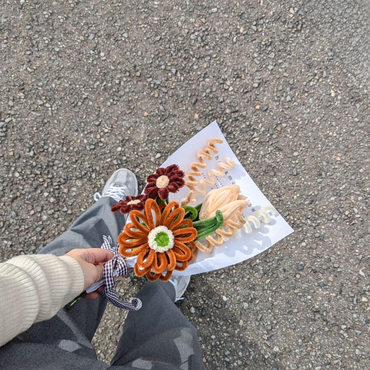 【受注生産品】oshiiro bouquet series brown 【推し色シリーズ】 | fuwafuwa flower - 4