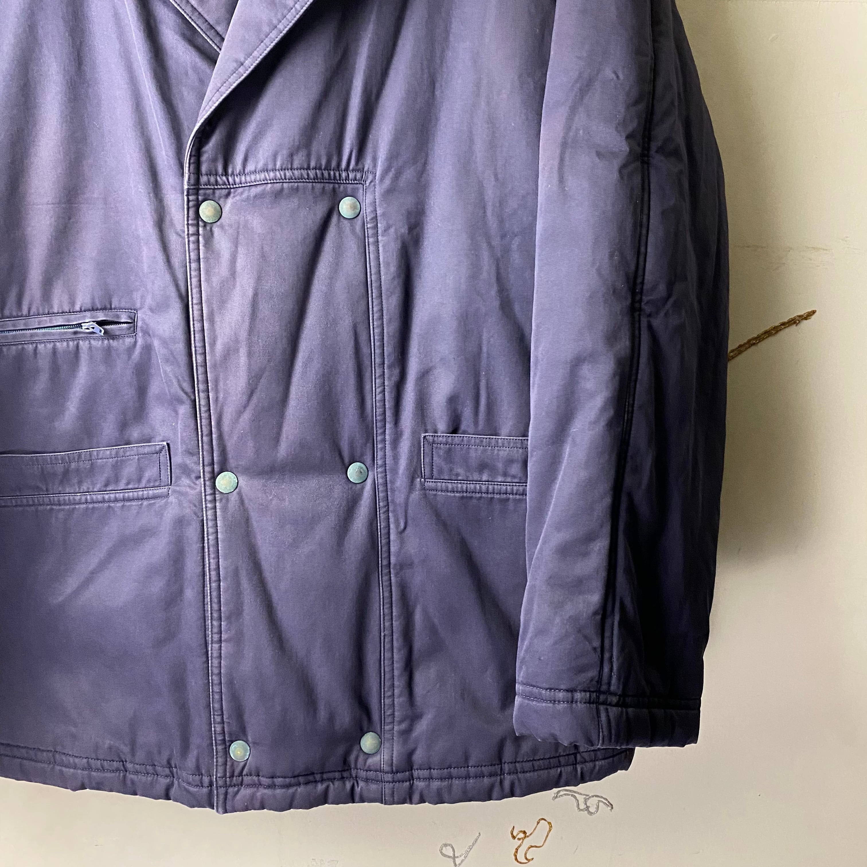 vintage GIAN MARCO VENTURI knit switching padding jacket | NOIR ONLINE