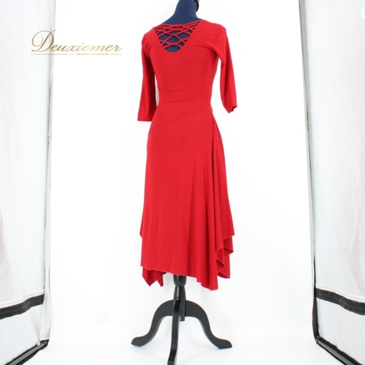 社交ダンス 衣装 ラテン ドレス ワンピース パーティ衣装 女性用 レディース オールシーズン 赤 ICHIOKU イチオク レッド系 ラインストーン フェスティバル ダンスウェア ステージ衣装 イベント用 衣装プリント おしゃれ かわいい ストレッチ ポリエステル素材 軽量 ラブラブ 目を引く お揃い コーディネート シンプル エレガント 贈り物 プレゼント ショートスリーブ 体型カバー 柔らかい 滑らか