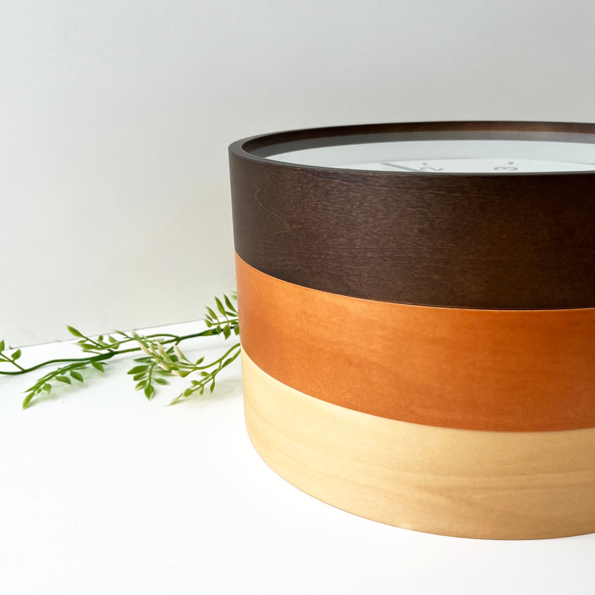 KATOMOKU plywood clock ナチュラル km-33M | 加藤木工株式会社 online