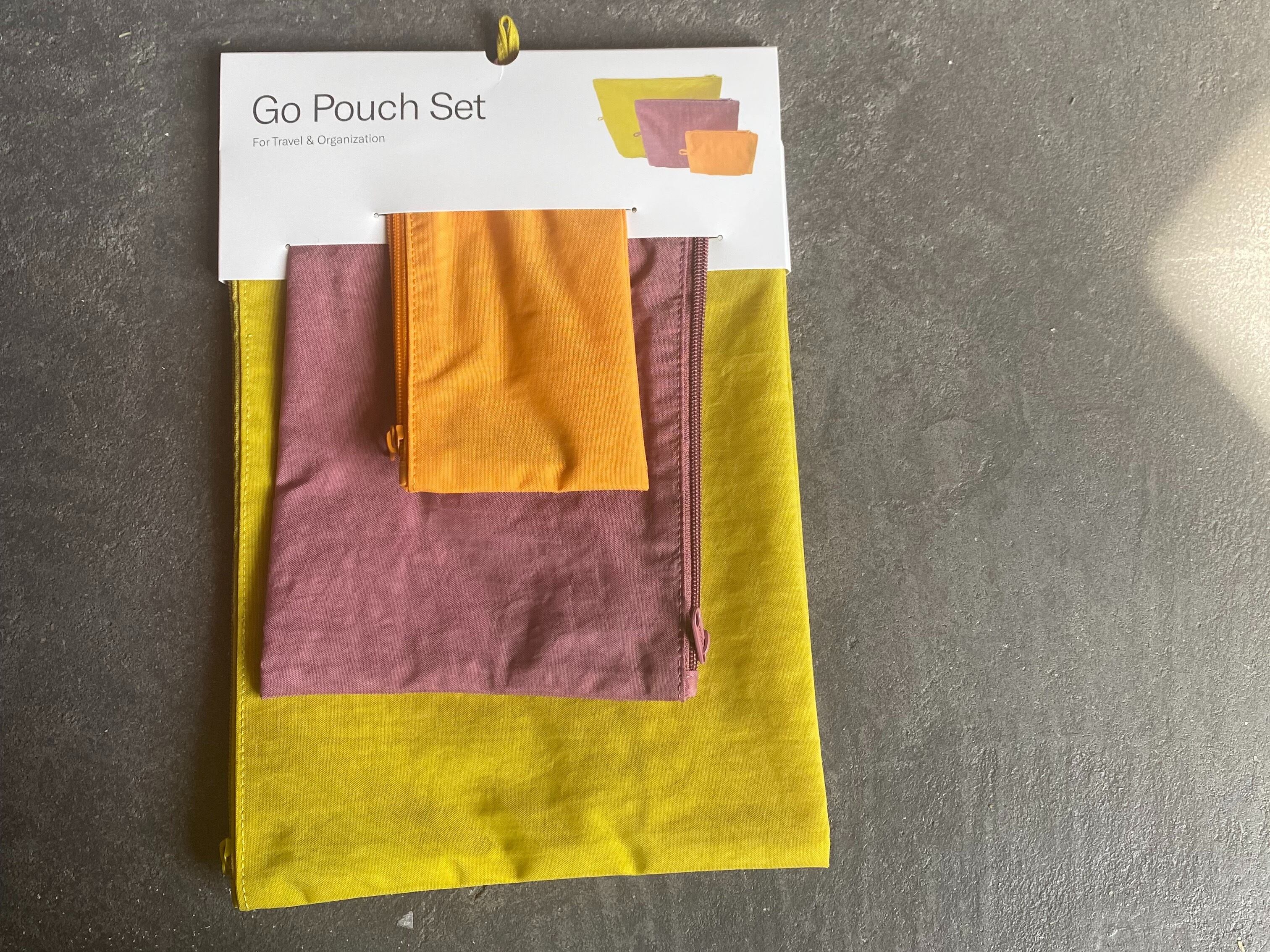 BAGGU】Go Pouch Set | CherLife BAGGU】Go Pouch Set | CherLife
