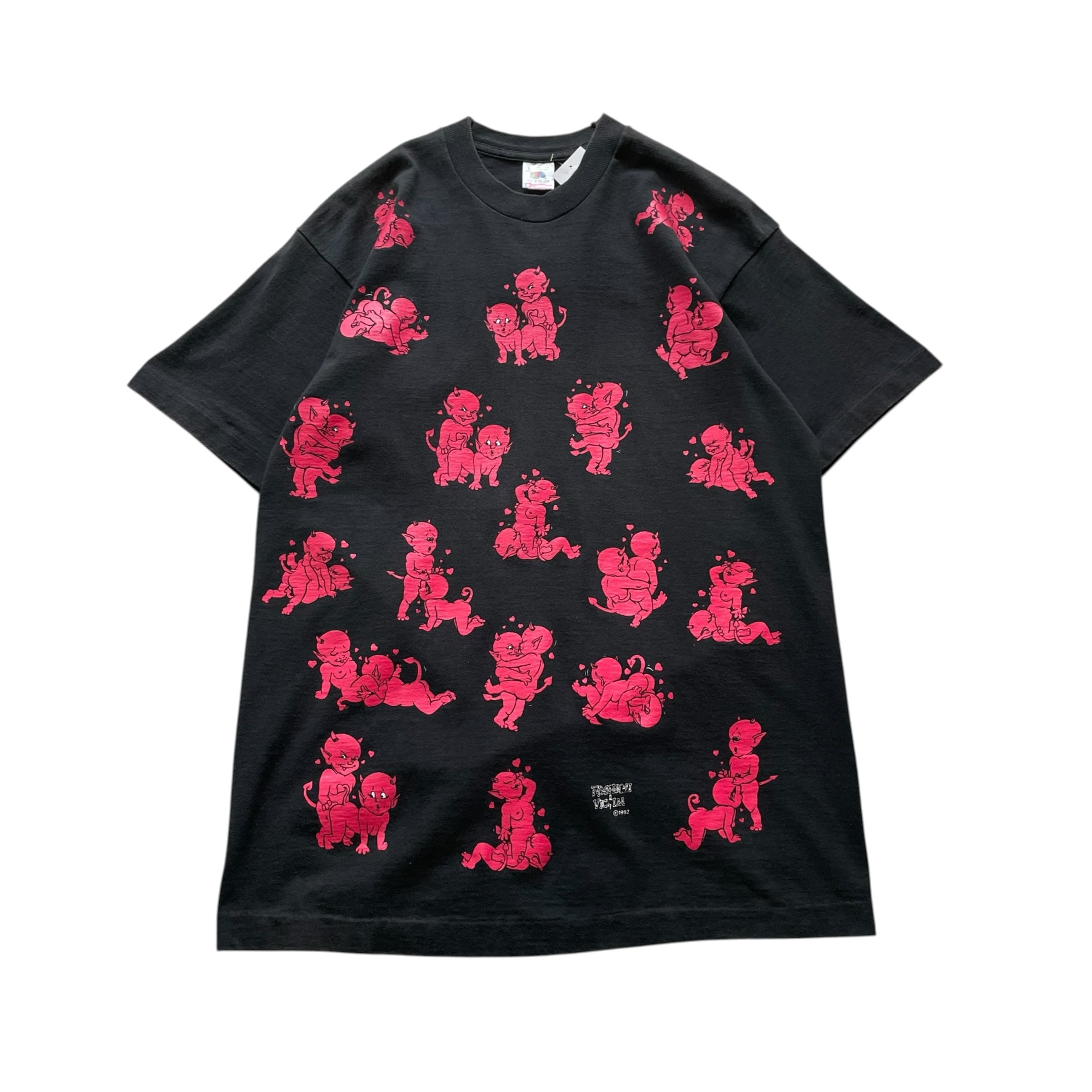 90s Fasion Victim 48手 "Red Devil" T-shirt