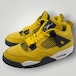 【NIKE】AIR JORDAN 4 RETRO スニーカー シューズ メンズ 27.5cm ナイキ エアジョーダン4 レトロ ライトニング 黄/YELLOW CT8527-700 正規