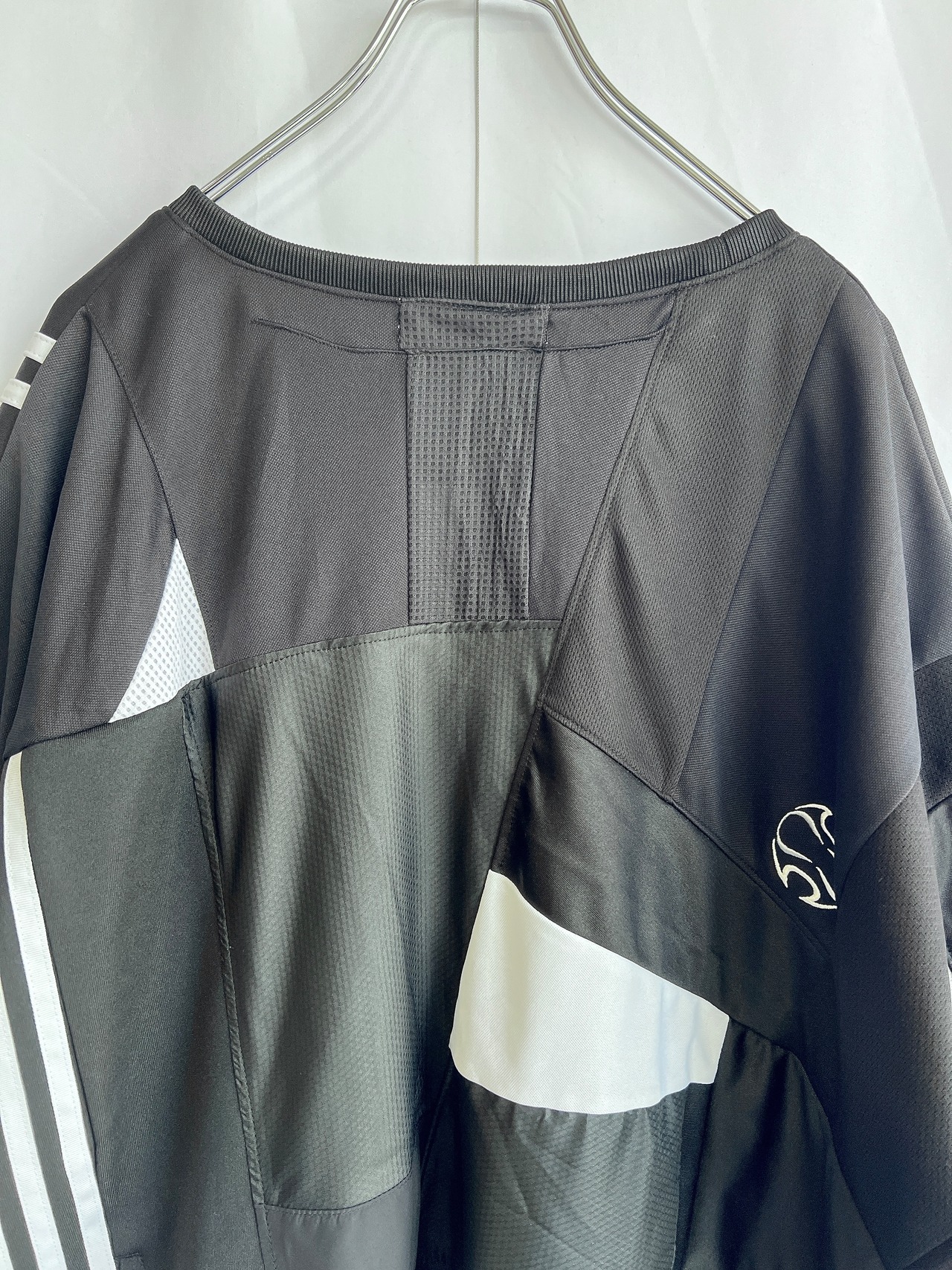 【KOH ISHIGURO】【オーダーのみ】"再構築" REMAKE big silhouette LINE patchwork T-shirts - 11