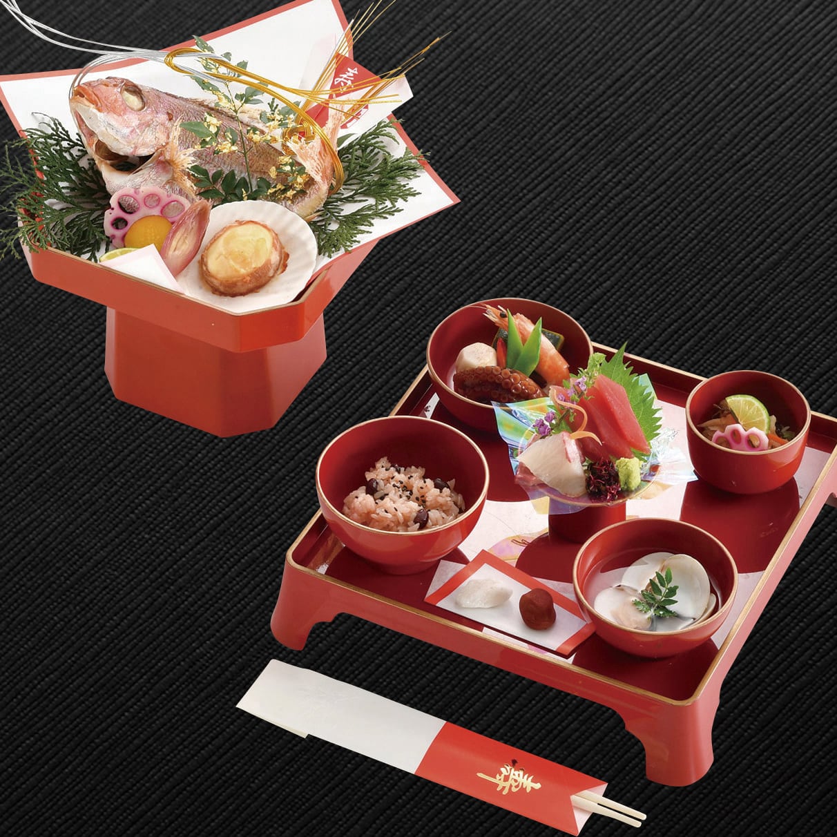 お食い初め祝い膳（男の子用） | bishutsubaki