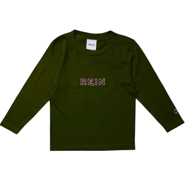 ＜REIN＞Kids Long-sleeved T-shirt  ロングスリーブTシャツ(Khaki)